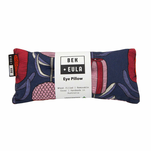 Eye Pillow - Modern Protea (Removable Cover)