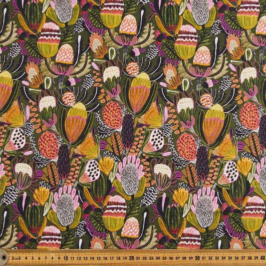Extra Large Segmented Heat Pack - Banksia Bush