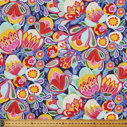 Extra Large Segmented Heat Pack - Carnival Blossoms