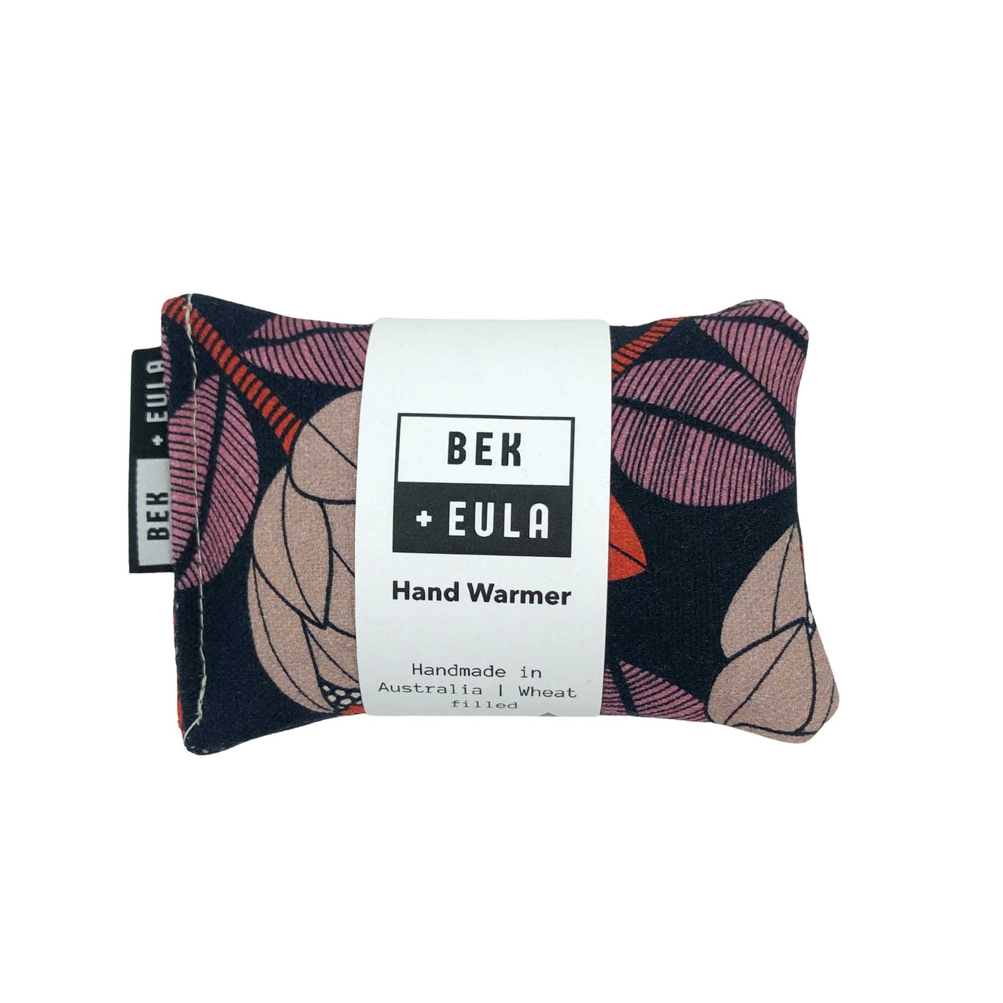 Hand Warmer - Navy Red Protea