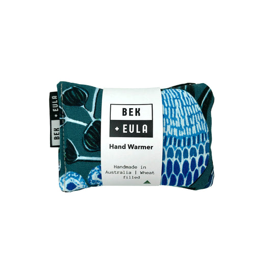 Hand Warmer - Blue Banksia