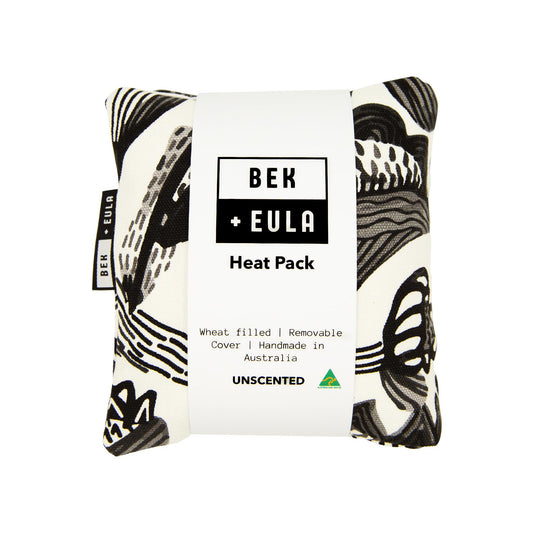 Medium Heat Pack - Modern Monochrome Floral