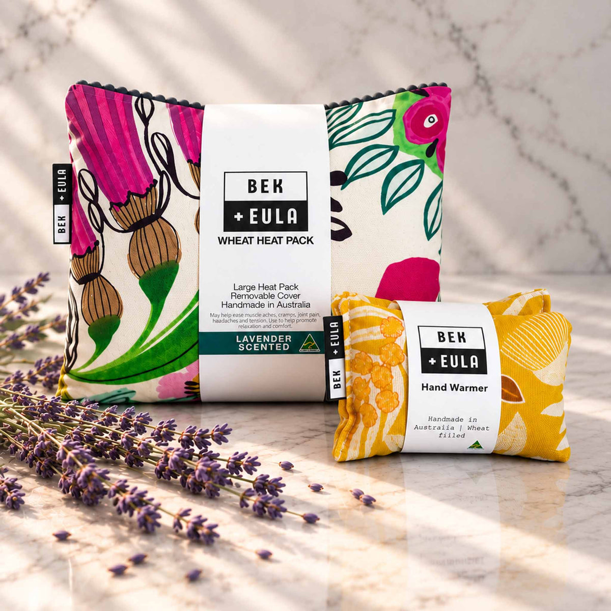 Heat Pack + Hand Warmer | Large Lavender Scented