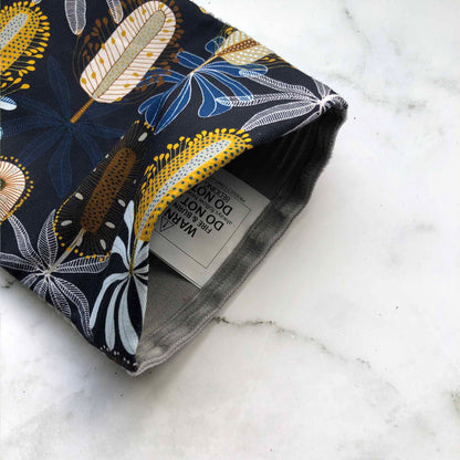 Mustard Navy Banksia Extra Large Heat Pack 50x15cm
