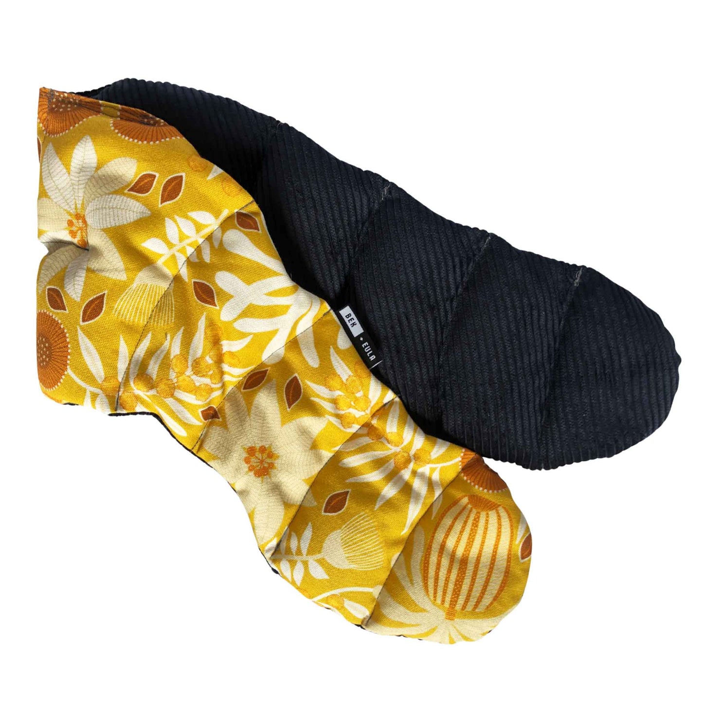 Curved Neck Wrap Heat Pack - Wattle Mustard