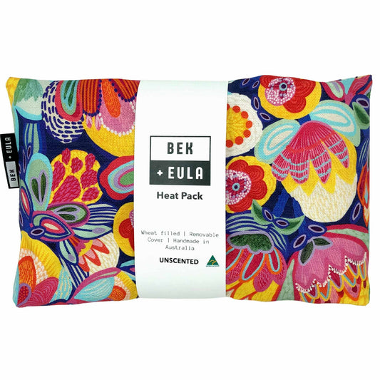 Extra Large Segmented Heat Pack - Carnival Blossoms