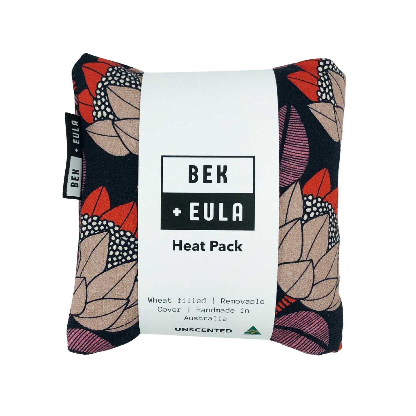 Medium Heat Pack - Navy Red Protea