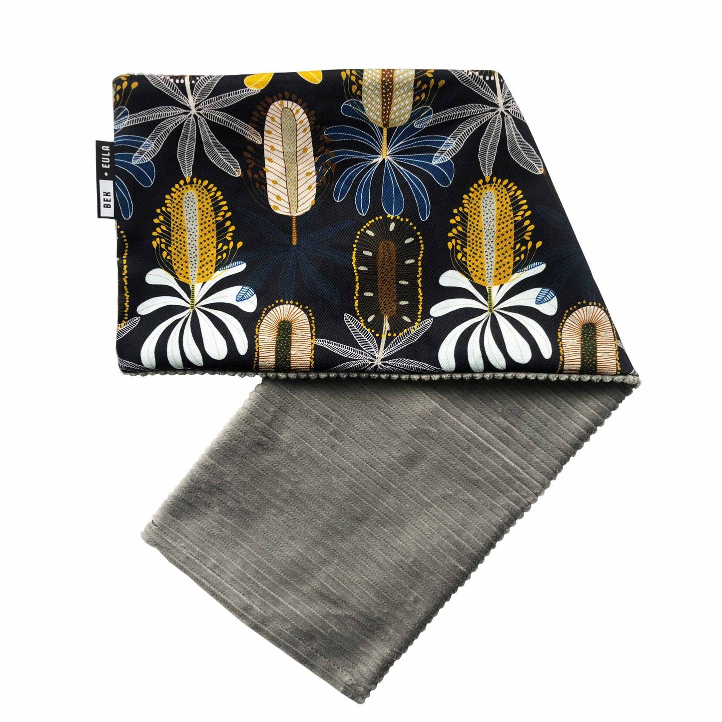 Mustard Navy Banksia Extra Large Heat Pack 50x15cm