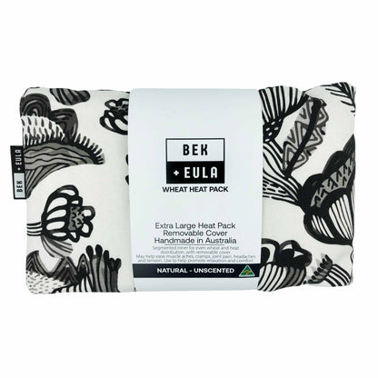 Mono Florals Extra Large Heat Pack 50x15cm