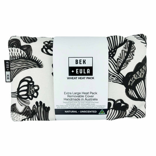 Mono Florals Extra Large Heat Pack 50x15cm