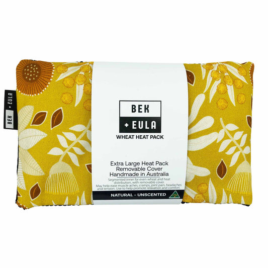 Mustard Wattle Extra Large Heat Pack 50x15cm