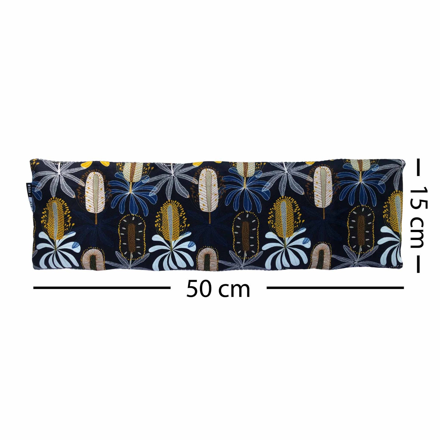 Mustard Navy Banksia Extra Large Heat Pack 50x15cm