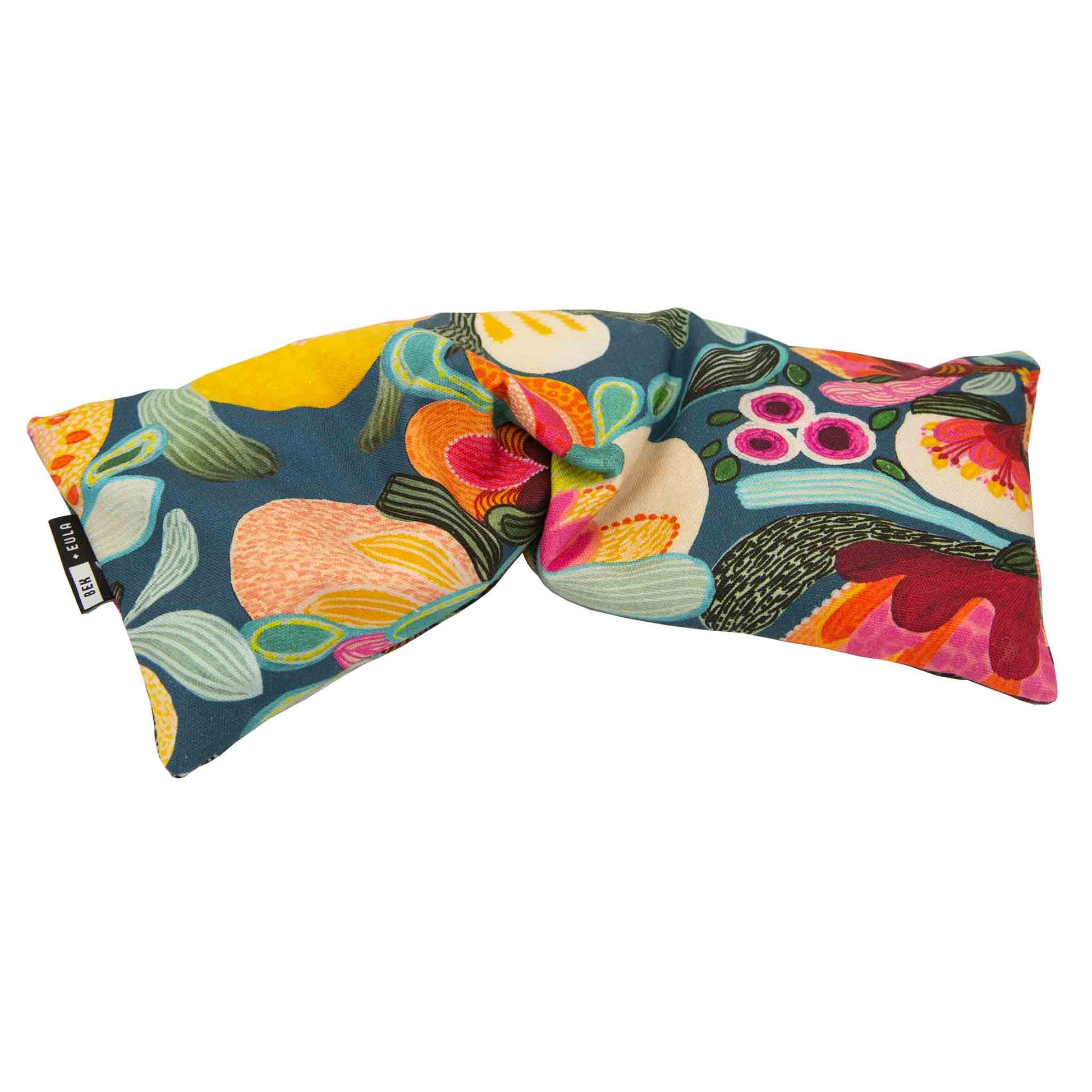 Wheat heat pack - Aussie flora print, removable cover